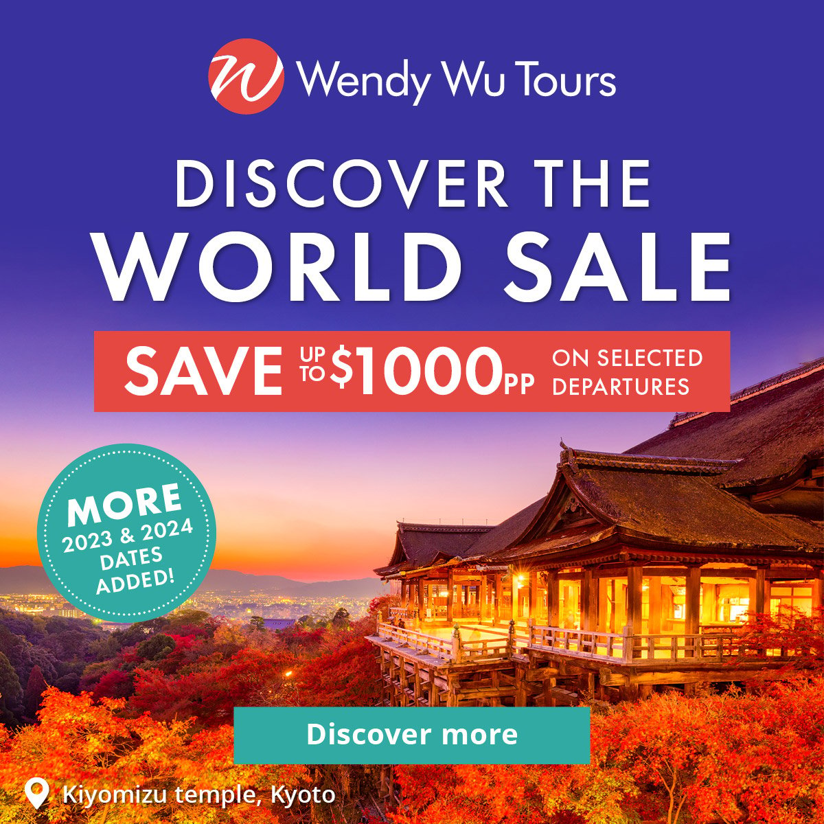 Discover the World Sale